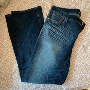 EUC Express Barely Boot Mia Midrise Jeans